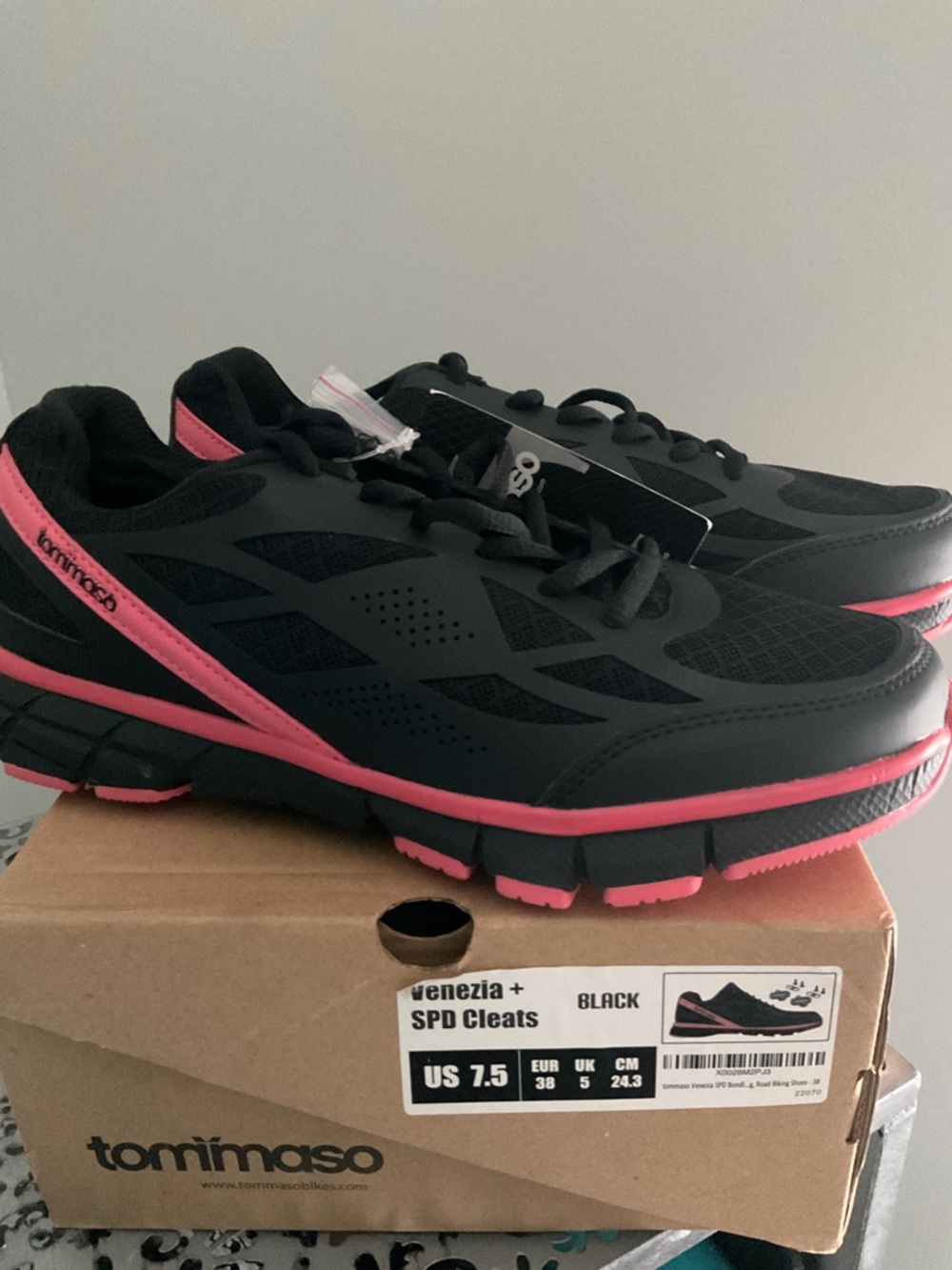 NWT Tommaso women’s cycling cleats